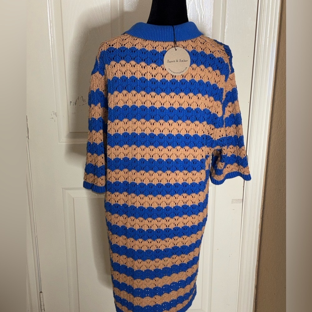 Aaron & Amber Misty Knit Dress Large - Picture 6 of 12